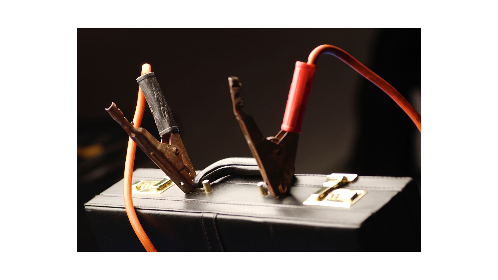 What does it mean when jumper cables catch fire?