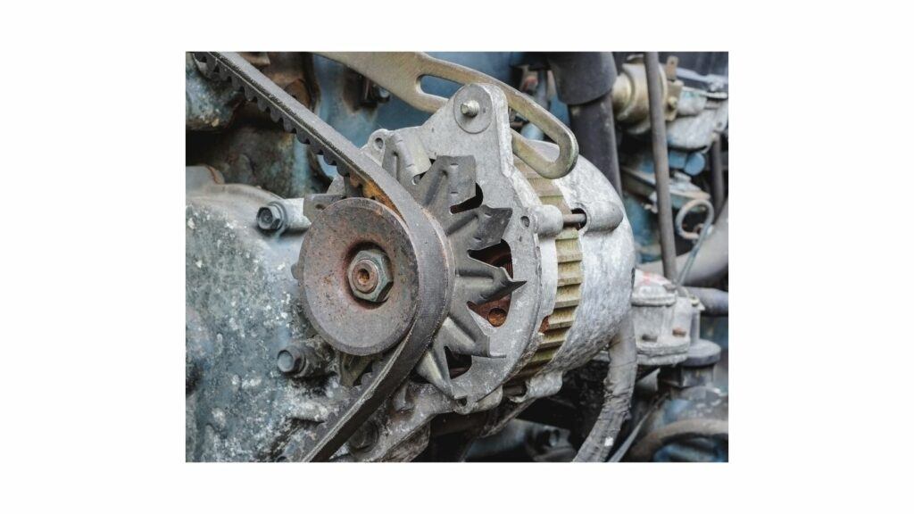 Old car alternator