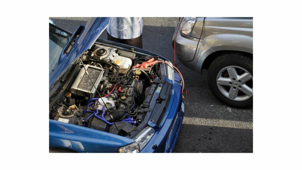 Jump starting between two cars