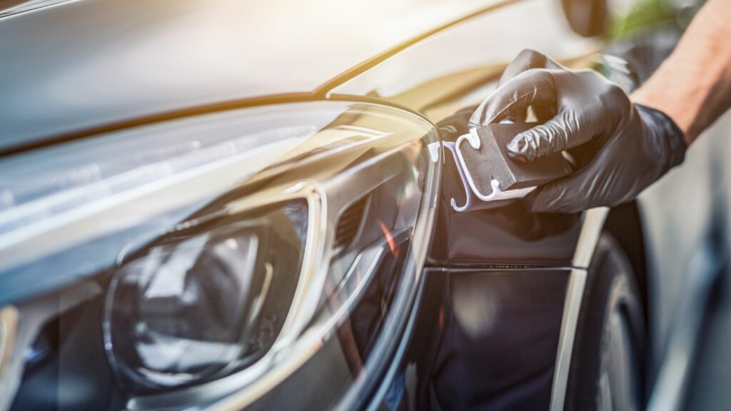 Cleaning a car exterior