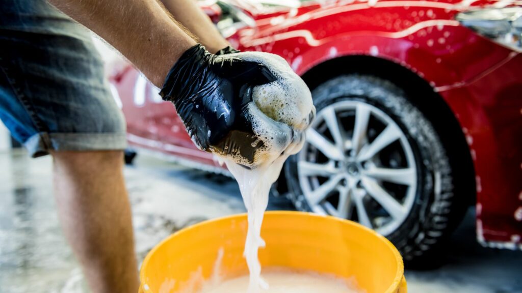 Rinsing Shampoo For Car Wash