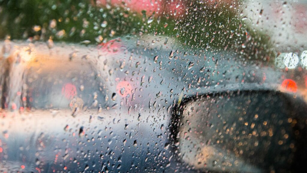 Condensation On Car Window