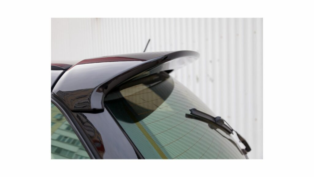 Rear Spoiler On A Car