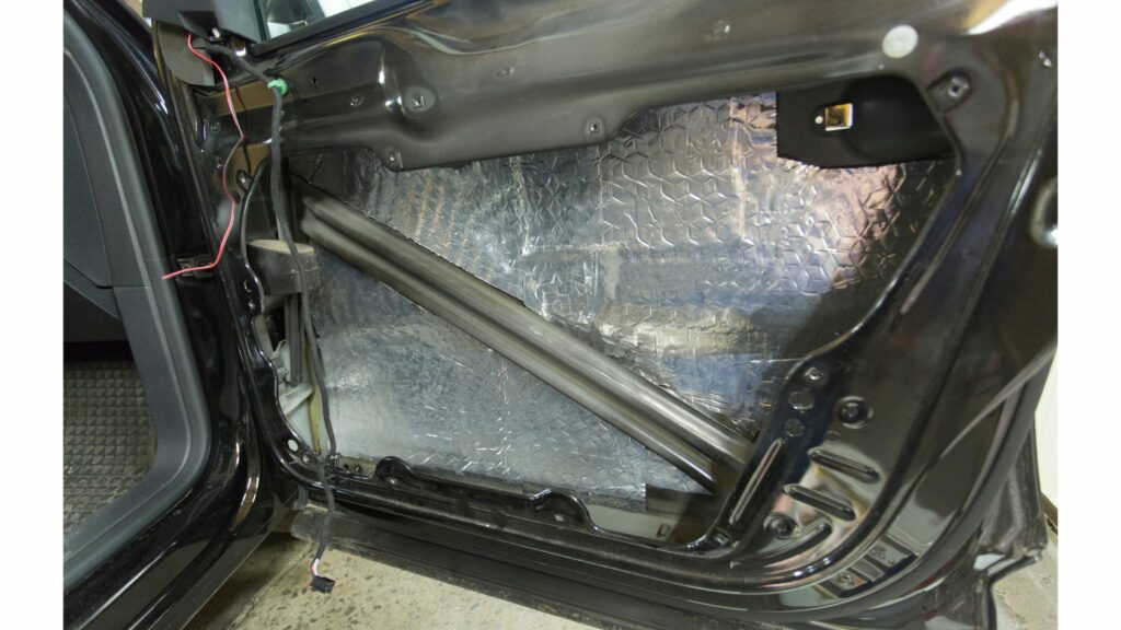 Sound Deadening Mats on Car Door