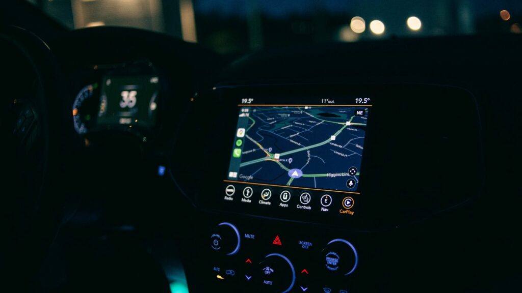 Dimmed Car Dashboard