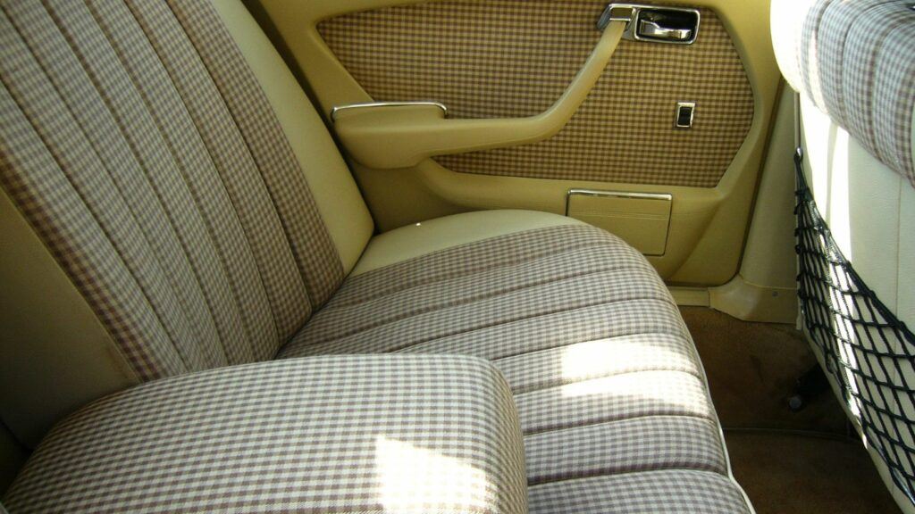 Car Rear Seat With Covers