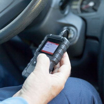 A Scanning tool in a Car