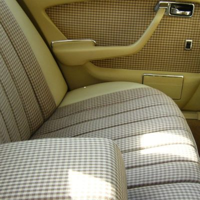 Car Rear Seat With Covers