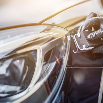 Cleaning A Car Exterior