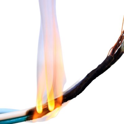 Fire Emanating From a Wire