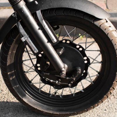 Motorcycle Front Tire Wobbling