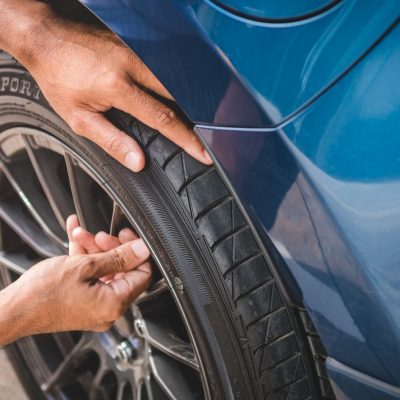 Removing Air Cap of a Car Tire