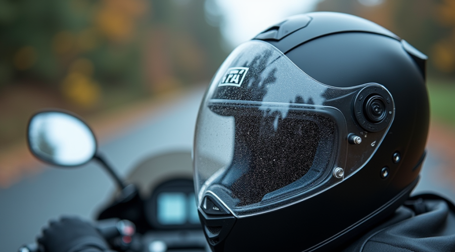 motorcycle helmet visor fogging up